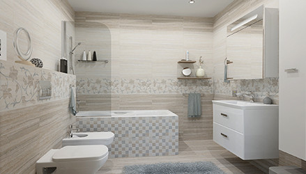 Коллекция керамической плитки Travertini от Vitra