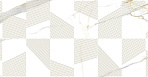 Champagne Mosaic Декор белый 20х50_1