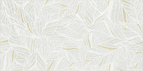 Йорк Декор листья серо-бежевый 04-01-1-18-03-07-4137-3 30x60