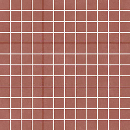 Таделакт Мозаика красный матовый KM3030M0181N 29,8x29,8x0,35